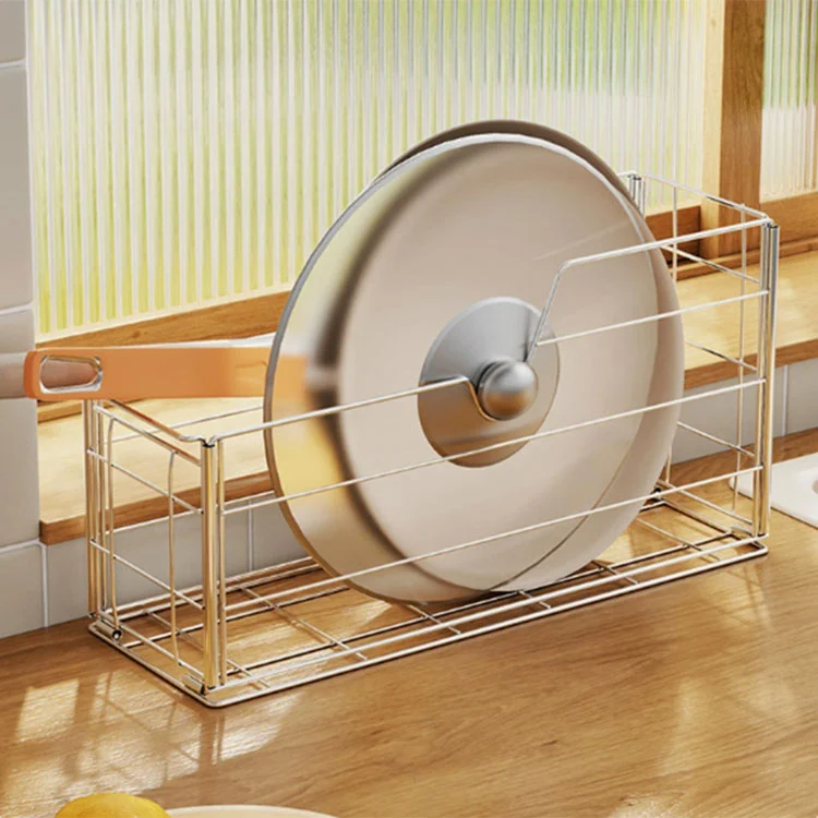 Support de rangement polyvalent pour casseroles et poêles de cuisine